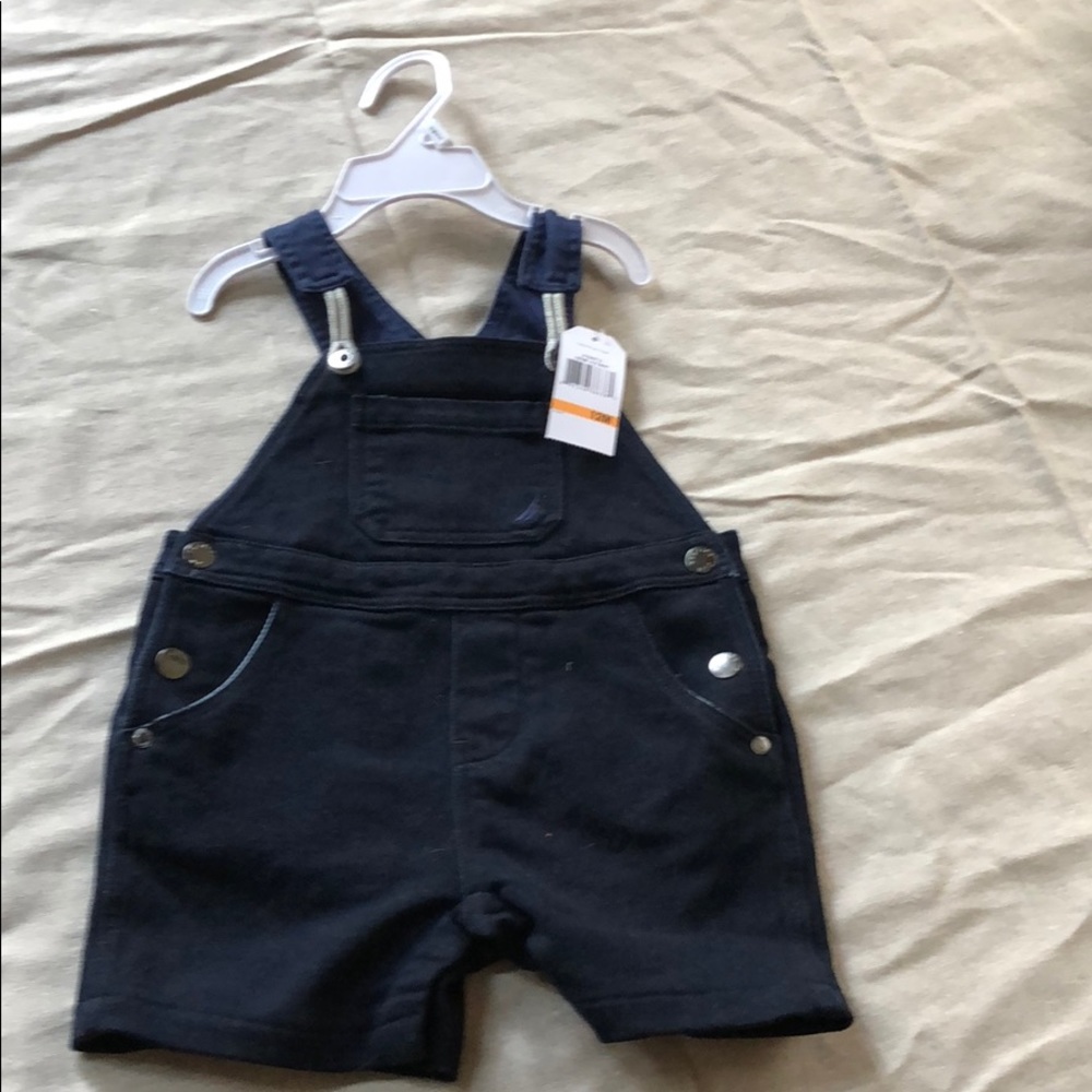 Nautica bib overall shorts